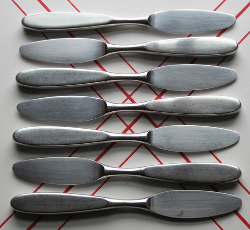 Choose Your Pieces of Norway Lauffer Magnum 18/8 Stainless Mid Century Flatware - Picture 5 of 38