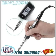 Electric Soldering Iron Welding Tool 80W Digital LCD Hand Solder Wire Tweezers