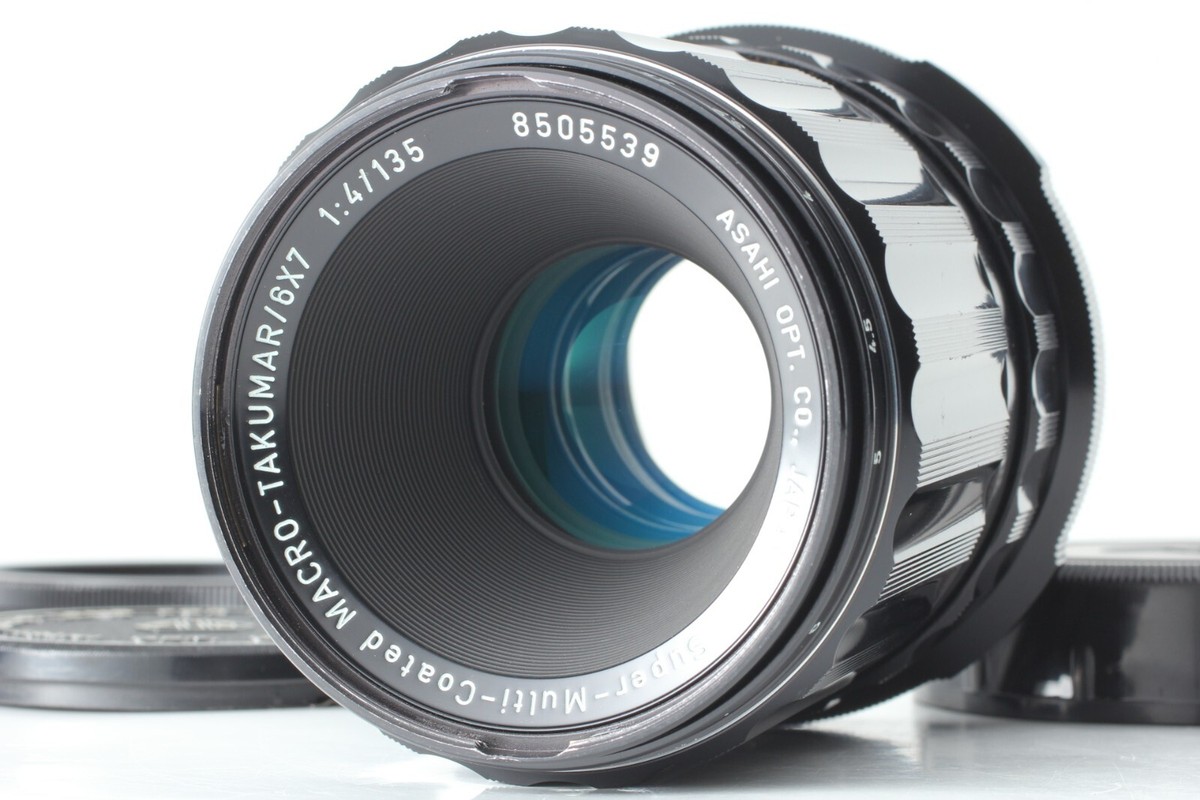 PENTAX - ■Pentax SMC Macro-Takumar 6x7 135mm◆U625 Pentax 135mm F/4 SMC Macro Takumar Lens For Pentax 6X7