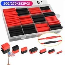 USA 3:1 Heat Shrink Tubing Ratio Marine Adhesive Dual Wall Glue Lined Wrap