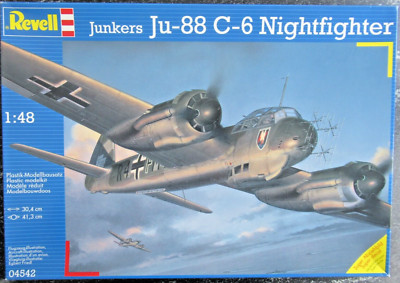 Revell 1:48 Revell Bausatz Junkers Ju-88 Nachtjäger Art Nr 04542