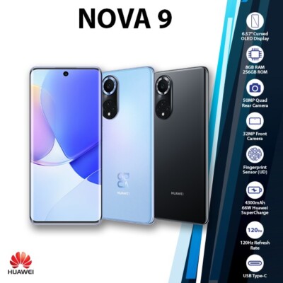 スマートフォン本体 huawei nova 9 pro 8+128g Huawei nova 9 Pro 128/256GB Dual SIM Harmony OS Smartphone