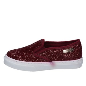 scarpe donna GUESS 36 EU slip on / mocassini bordeaux glitter BY94436 scarpe donna GUESS 36 EU slip on / mocassini bordeaux glitter BY94436