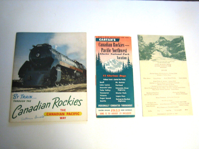 TRAVEL BROCHURES, 1953