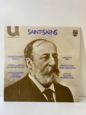 Camille Saint-Saens Violin Concerto No.2 In C 12  Vinyl LP Record