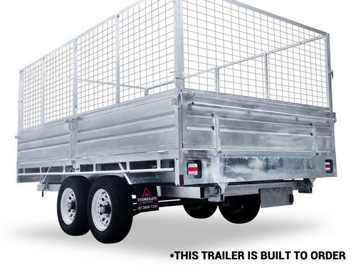 $2500 OFF - Only 2 Left! 12x7 Flat Top Hydraulic Tipper Trailer Brisbane - Picture 5 of 12