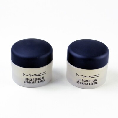 2 Mac Lip Scrubtious Sweet Vanilla - Set Of 2 x 0.47 Oz. / 14mL