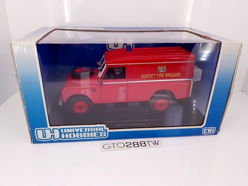 Universal Hobbies(UH) 1:18 Land Rover Serie III 109 Hard Top Dorset Fire Brigade - Picture 7 of 8