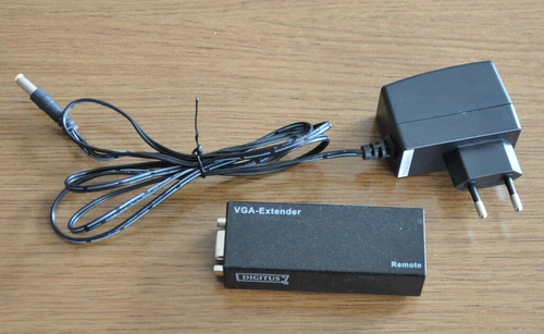 Digitus DC-59301 VGA to RJ45 Lan Extender Remote Unit 