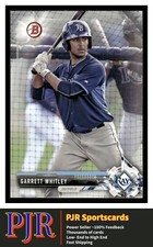 2017 Bowman #BP53 Garrett Whitley Tampa Bay Rays Prospects