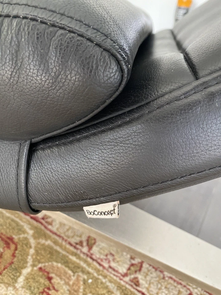 Chaise longue de cuero bo concept Foto 3 de 3