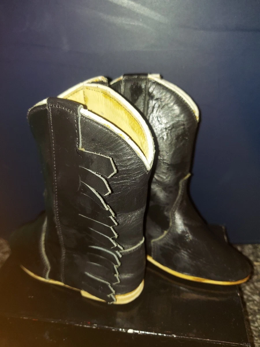 Velcro cowboy cheap boots