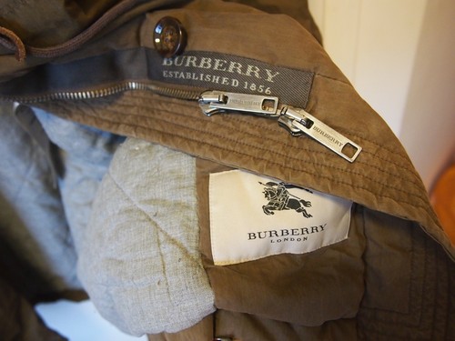 Burberry Starting Khaki Uk 10 Genuine Price Coat Ladies Low Green S1RZa