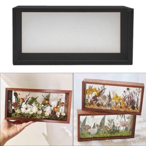 Shadow Box Fotorahmen für Kunsthandwerk Display getrocknete Blumen Baby - Bild 2 von 6