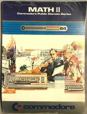 NIB Math II Commodore 64 5 inch Disk Commodore Business Machines published 1983
