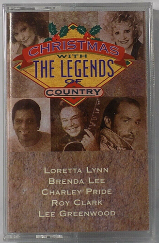 CHRISTMAS WITH THE LEGENDS OF COUNTRY (Cassette, 1994, Regency) **NEW/SEALED**