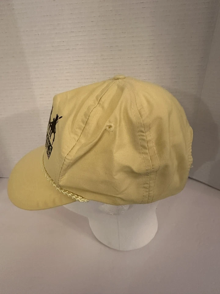 Arnés de colección Chicago Racing Papá Gorra Sportsman’s Park Chicago Best Bet Amarillo Foto 2 de 4