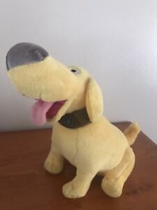 Disney Store Dug Plush Pixar Up 7 Yellow Dog Stuffed Animal Toy Ebay
