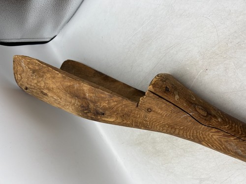 Antique Civil War Era Peg Leg - 28" Long / Interesting Light Weight Wood - Picture 6 of 9