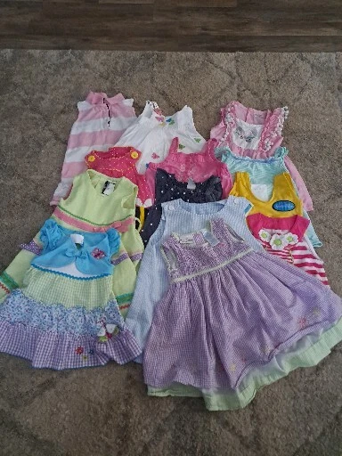 12 24 Month Baby Girl Outfits Clothes Dresses. Lot Of 13 eBay