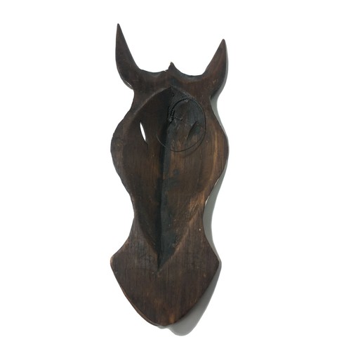 Conjunto mixto de 5 cabezas de caballos arte de pared decoración sostener máscara de madera safari 10 pulgadas - Imagen 7 de 12