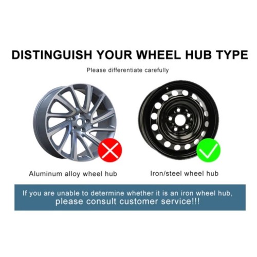 15" Set of 4 Wheel Covers Snap On Full Hub Caps fit for R15 Tire & Steel Rim USA - Picture 2 of 15