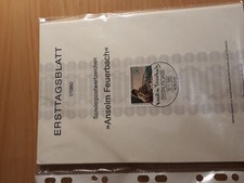 BRD ersttagsb&auml;tter etb fdc Mk kompletter Jahrgang Vollstempel  Post ESST  1980