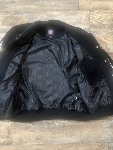 NFL NEW ORLEANS SAINTS EMBROIDERED SUPER BOWL XLIV CHAMPION JACKET Small - Picture 13 of 14