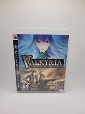 Valkyria Chronicles (Sony PlayStation 3, 2008) CIB Tested Working Fast Ship!