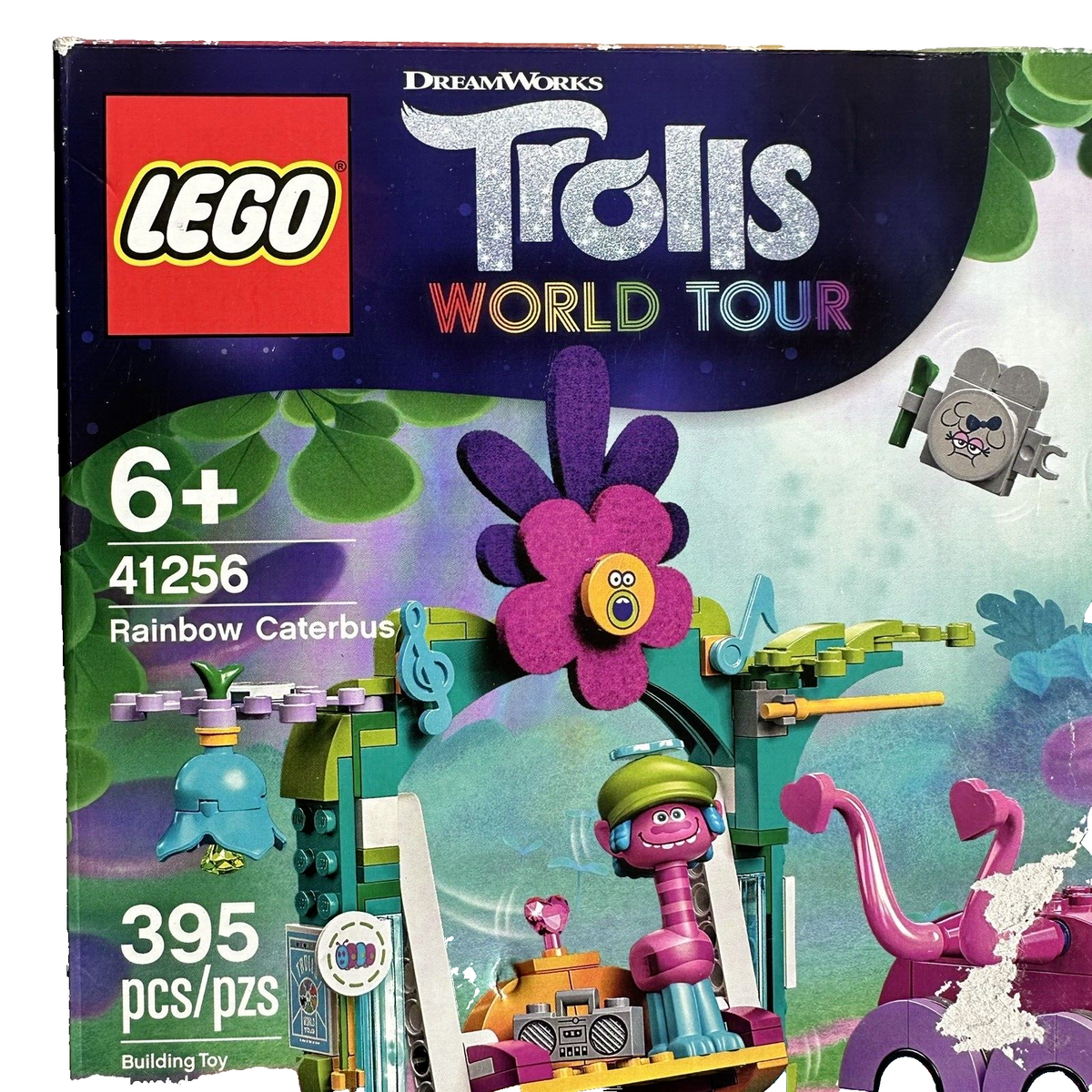 Lego Trolls World Tour Rainbow Caterbus (41256) Building Kit 395