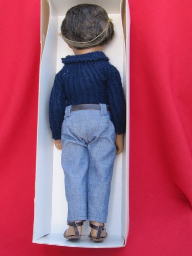 Vintage Sasha Gregor Dark Jeans #301 16" Boy Doll w/Box - Picture 2 of 5