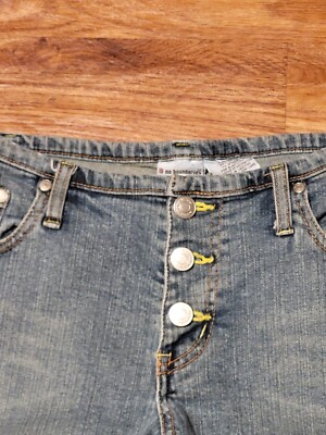 Vintage Y2K No Boundaries Junior Size 5 3 Button Short Shorts | eBay