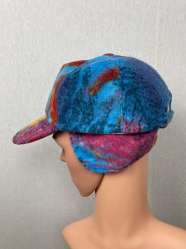 Cappello invernale Colmar sci pile paraorecchie foderato berretto taglia 2 Made in Italy vintage - Foto 16 di 18