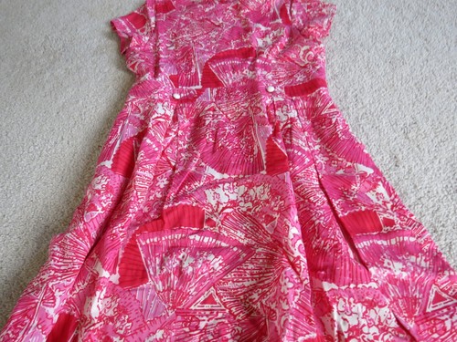 Girls Lilly Pultizer Pink Dress Size 12 Getting Hot in Here Floral - Picture 4 of 17