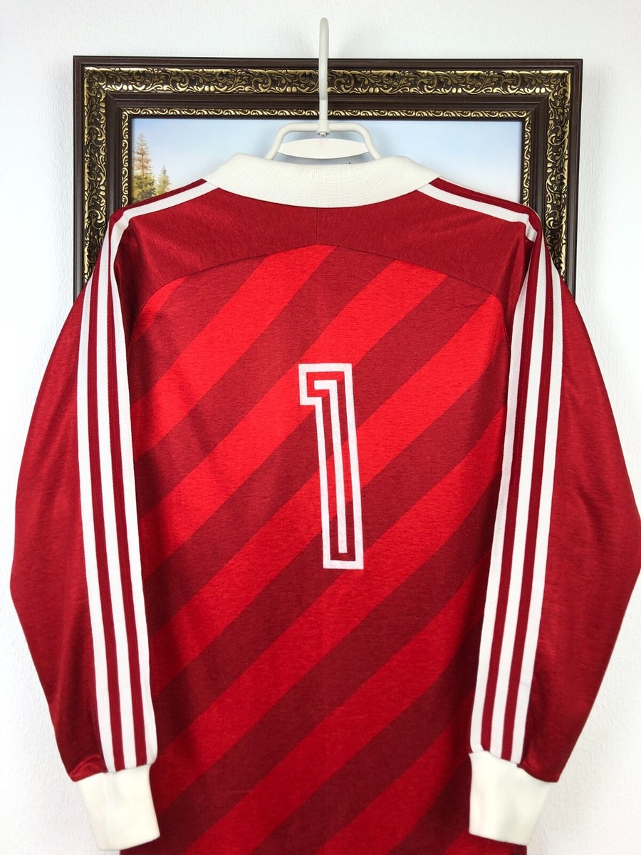 adidas デンマーク代表2006年GK長袖シャツ Lサイズ未使用品 adidas デンマーク代表2006年GK長袖シャツ Lサイズ未使用品