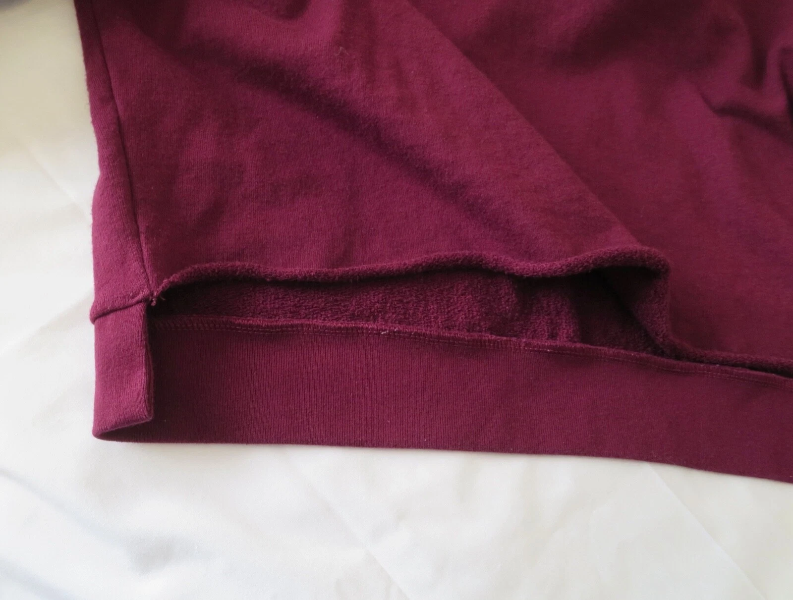 UNDERCOVER Victoria's Secret Crop Felpa con Cappuccio Maniche Lunghe Marrone Donna Small