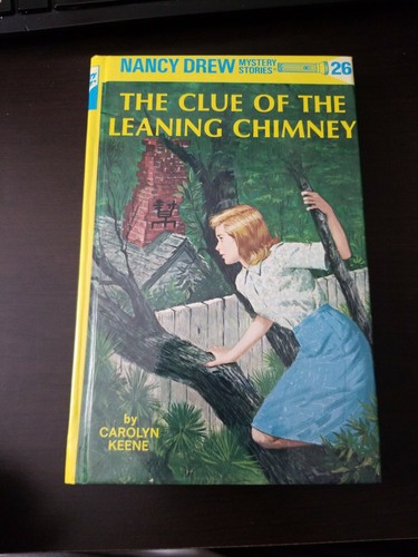 The Clue Of The Leaning Chimney (Nancy Drew, Bk. 26) Vintage-Like New- PA - Bild 1 von 3