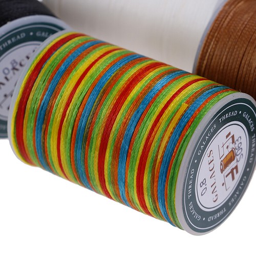 1Pc Waxed Thread 0.8mm 90m Polyester Cord Sewing Machine Stitching For Craft^ - Picture 8 of 16