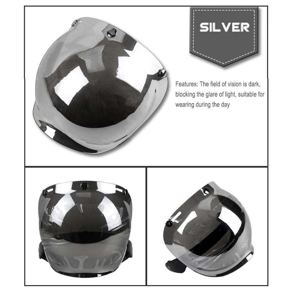 Bell 3-Snap Shield & Visor Bubble Shield Half Helmet Can Be Bell 3-Snap Shield & Visor Bubble Shield Half Helmet Can Be