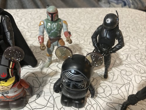 Huge Star Wars lot 3.75 figures and Galactic heroes Kenner Hasbro Playskool Used - Picture 6 of 12