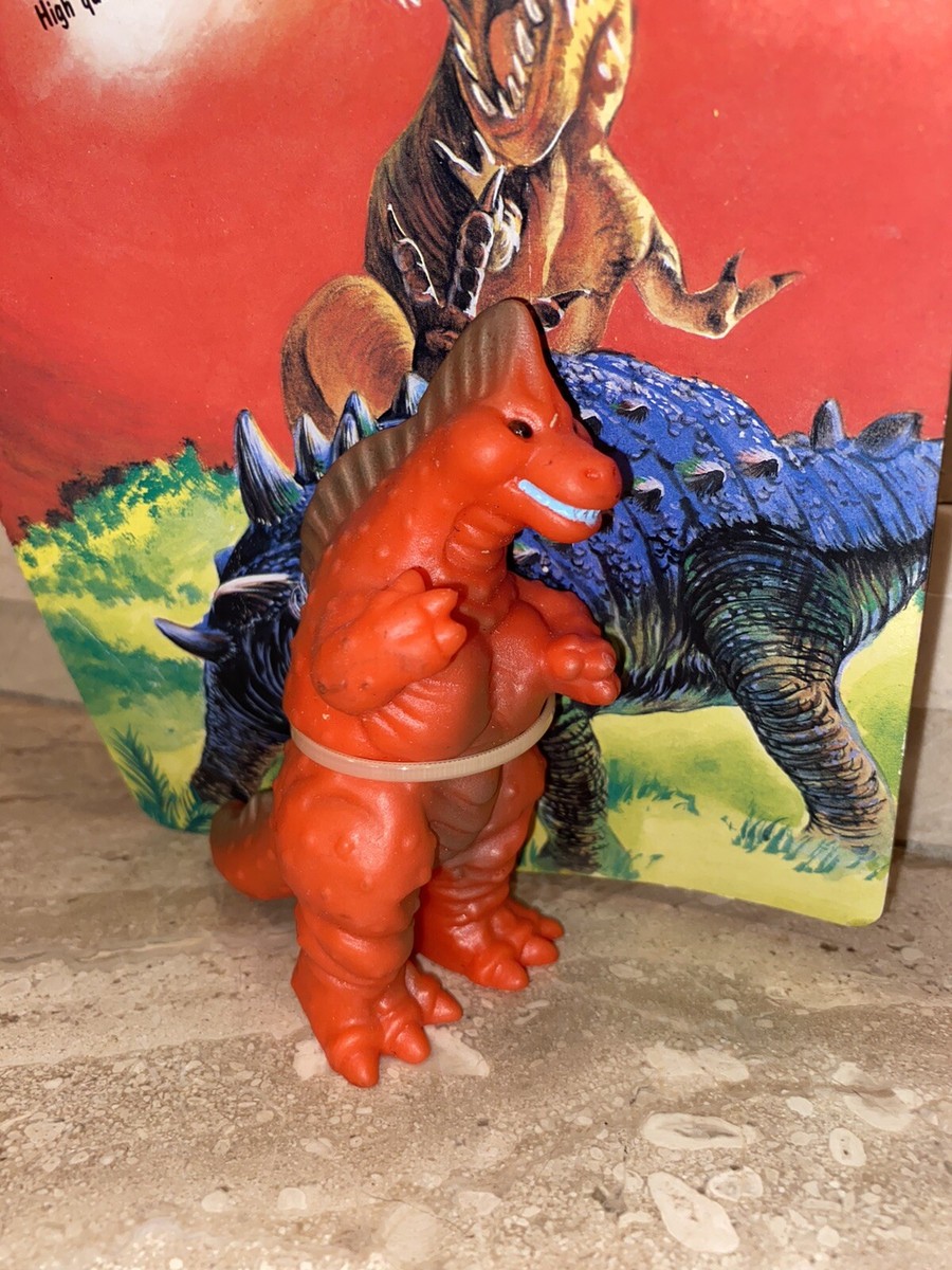 Vintage Super Dino Monsters Figure 46-0304 RED | eBay