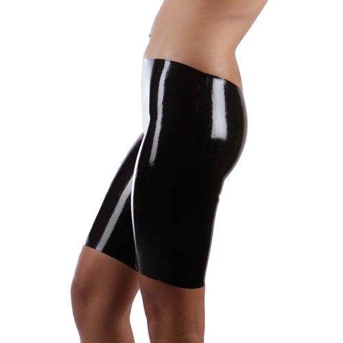 Brandneu Latex Gummi Gummi schwarz kurze Hose Höschen (Einheitsgröße) - Bild 2 von 4