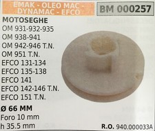 PULEGGIA AVVIAMENTO BRUMAR EMAK - OLEO MAC - DYNAMAC - EFCO BM000257