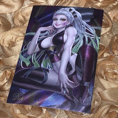 Daki Demon Slayer 2x Outfit Goddess Story Sexy Anime Waifu Girl Card
