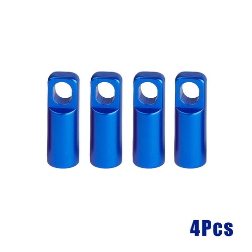 Cubierta protectora antipolvo de aleación de aluminio para rueda de tapa de válvula Presta de 4 piezas para bicicleta - Imagen 14 de 14