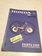 Honda PF50M PF50 M PF 50 2 temps parts list liste catalogue pièce détachée