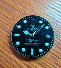 Watch Face Dial Black White FOR PARTS OR REPA...