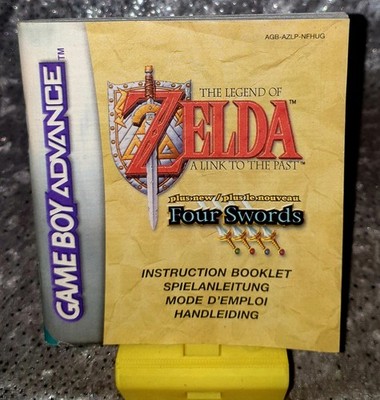 (GBA) The Legend Of Zelda - A Link To The Past + Four Swords *Nur Anleitung*
