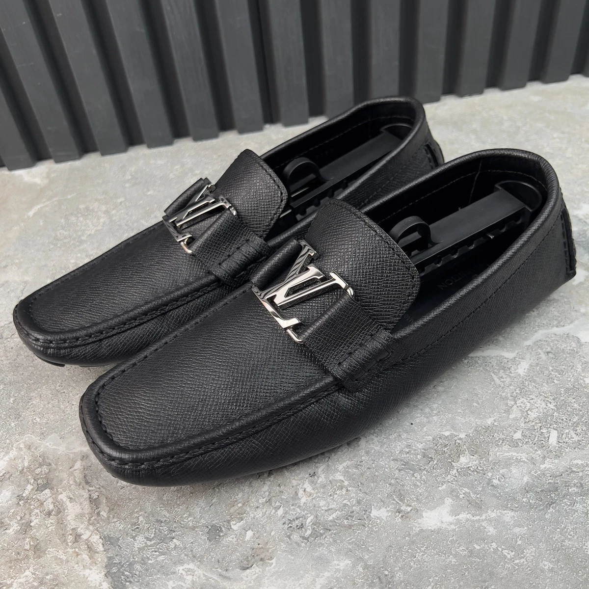 Louis Vuitton Moccasin Black Casual Shoes for Men for sale | eBay