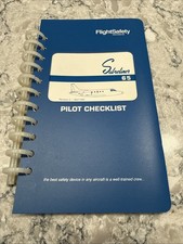 Flight Safety International Sabreliner 65 Pilot Checklist, Revision 3, 1994